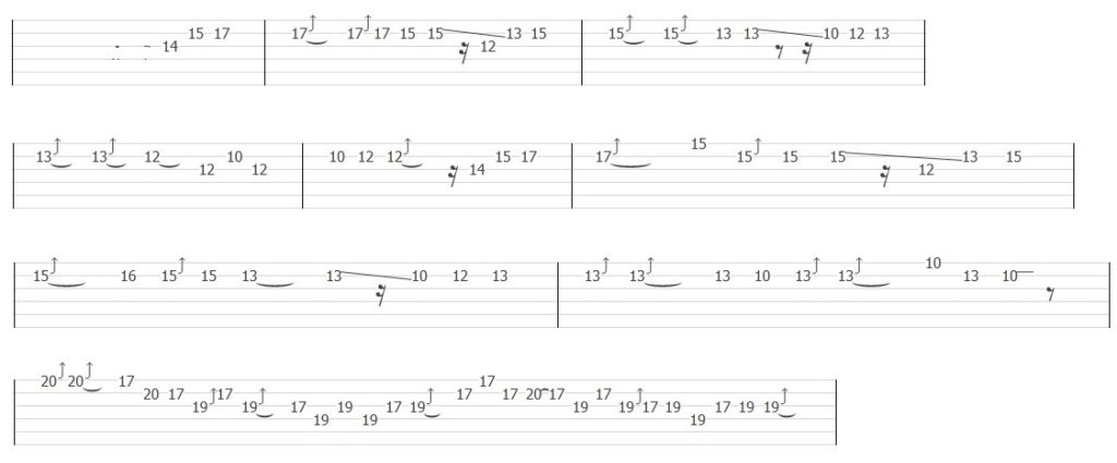 Gary Moore - Still got the Blues (Solo Tab)