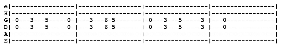 Deep Purple - Smoke On The Water (TAB)