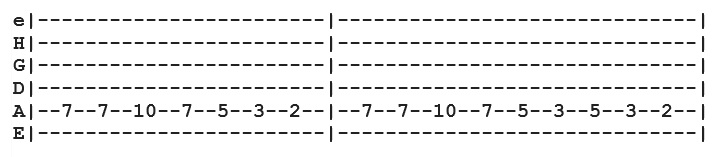 The White Stripes - Seven Nation Army (TAB)