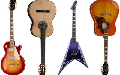 Gitarrenarten: Übersicht mit Bildern