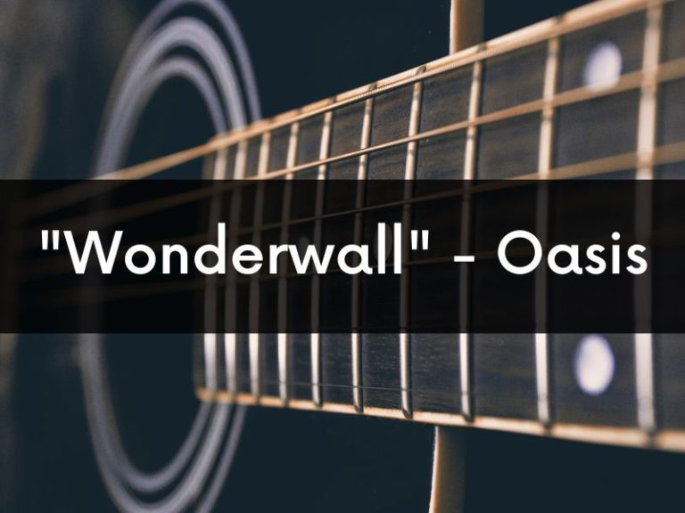Read more about the article „Wonderwall“, Akkorde & Schlagmuster