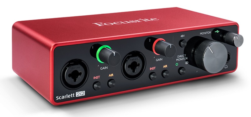 Focusrite Scarlett 2i2 3rd Gen