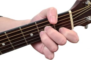 A-Moll-Akkord, Gitarre