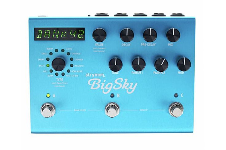 Reverb Pedal: Strymon BigSky